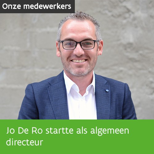 Knop. Jo De Ro startte als algemeen directeur.