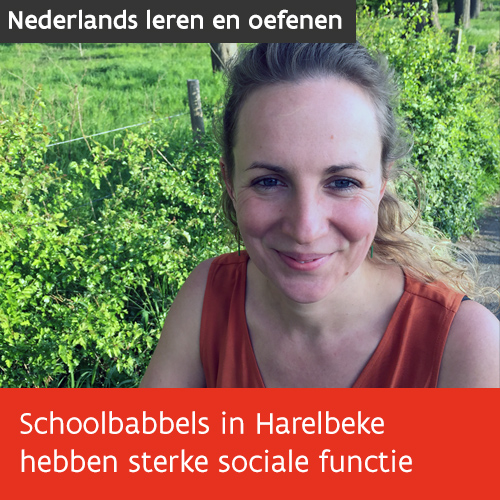 Knop. Lees het interview met Bren over Schoolbabbels in Harelbeke.