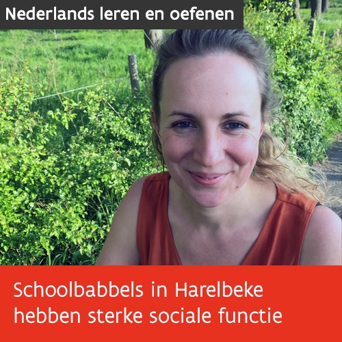 Knop. Lees het interview met Bren De Rycke over Schoolbabbels in Harelbeke